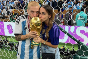 papu gómez y linda raff