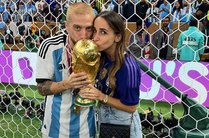 papu gómez y linda raff