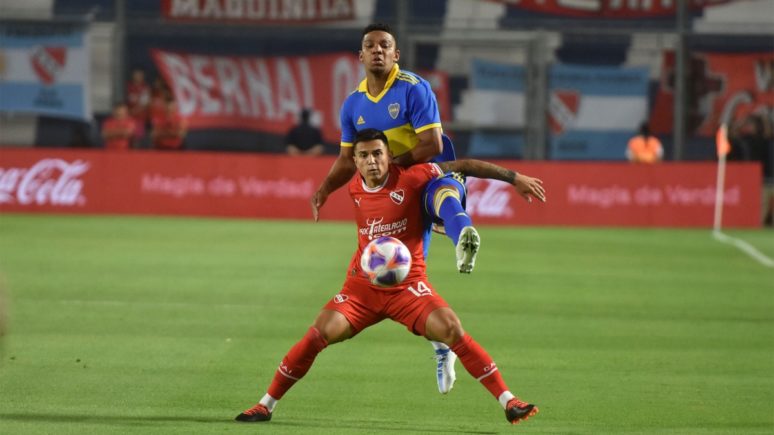 Boca Independiente pelota libre