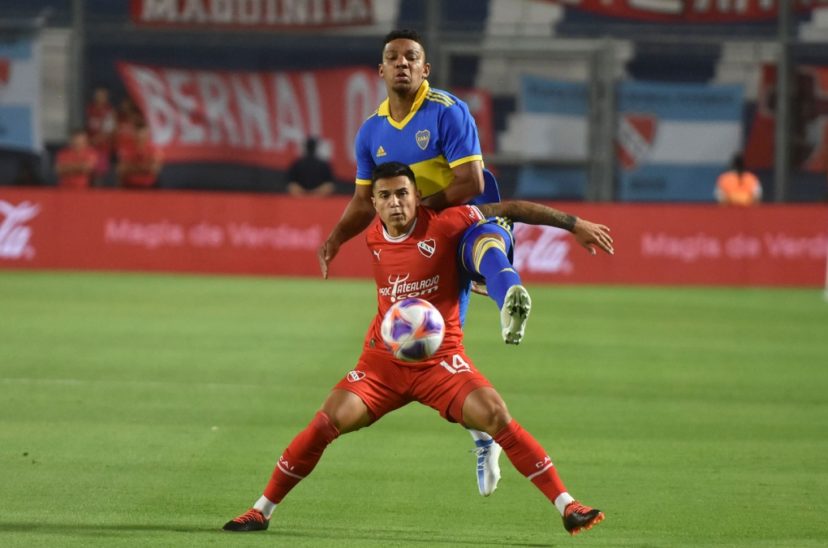 Boca Independiente pelota libre