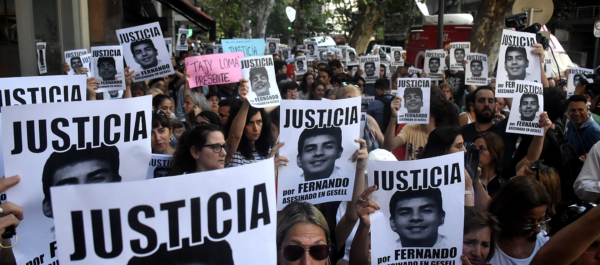 Marcha por Fernando Báez Sosa.