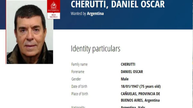 Hermano Miguel Ángel Cherutti interpol
