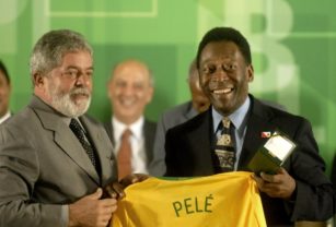 lula da silva y pelé