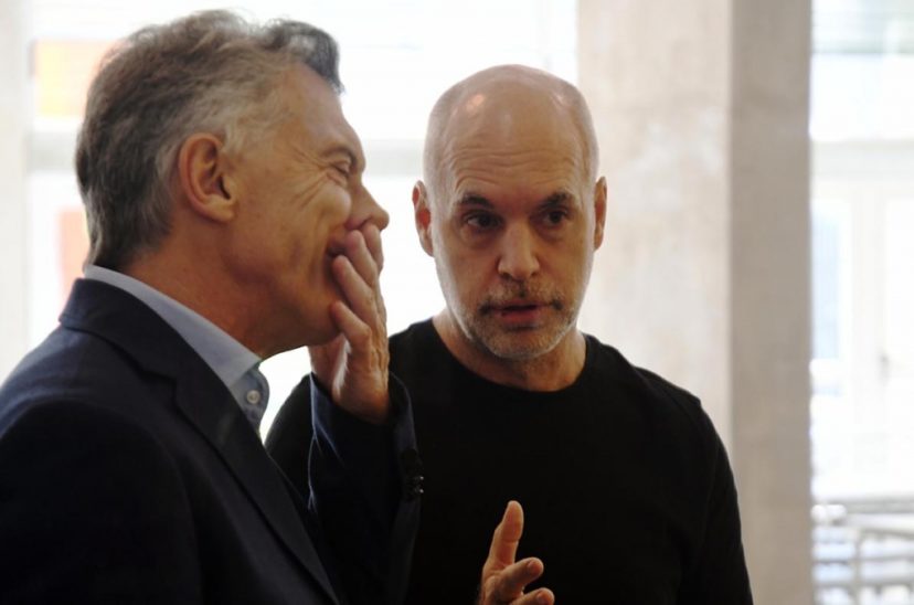 mauricio macri y horacio rodríguez larreta