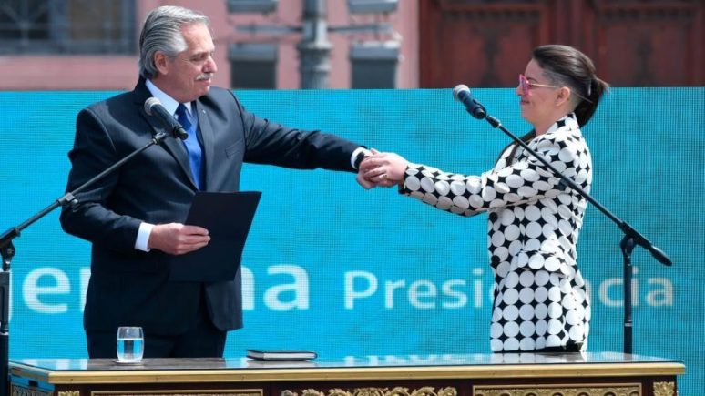 ayelén mazzina alberto fernández