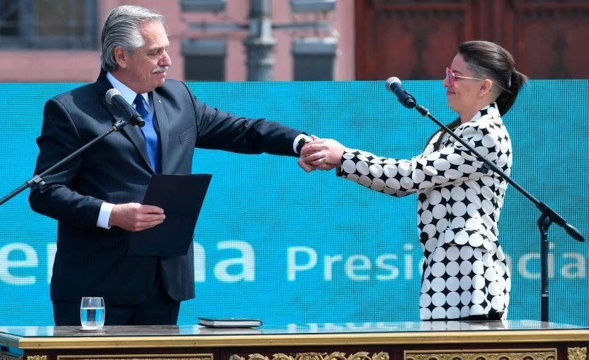 ayelén mazzina alberto fernández