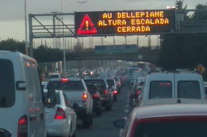 Cortan la Dellepiane por cortes de luz.