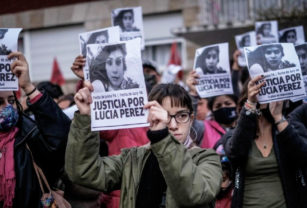 Manifestación por Lucía Pérez.