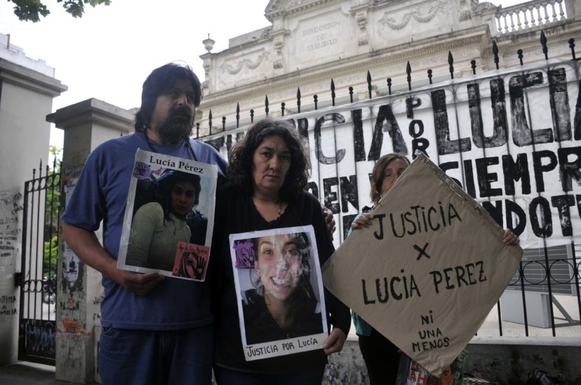 Familia de Lucía Pérez.