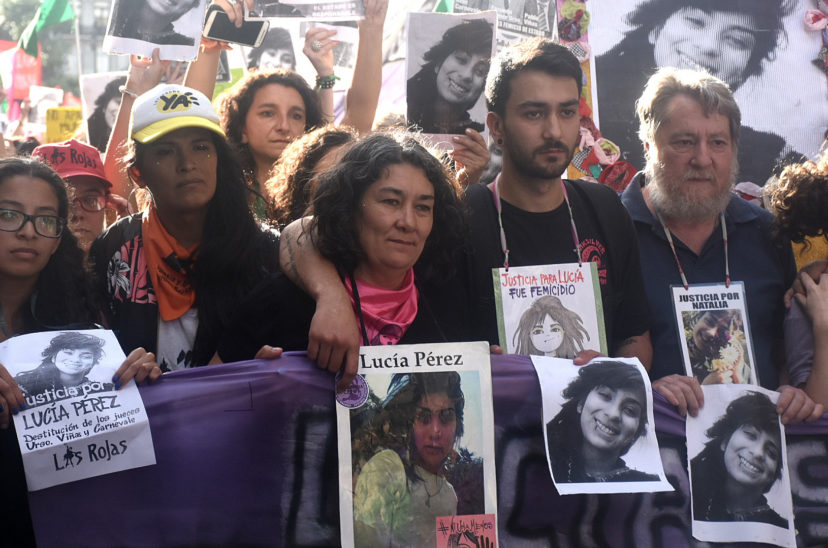 Familia de Lucía Pérez. (Violencia de género)