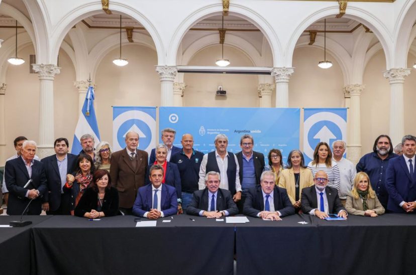 Paritarias docentes.