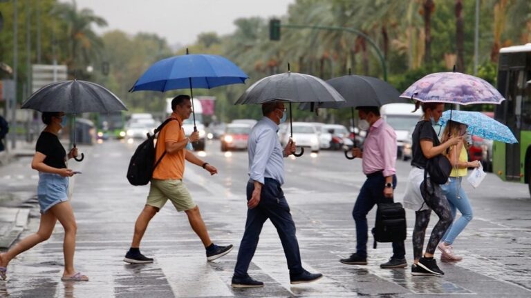 lluvia calor