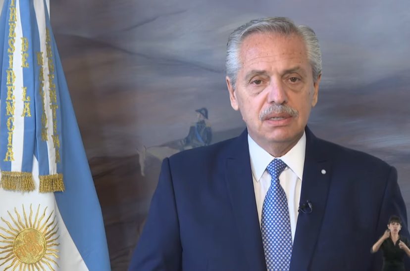 Alberto Fernández Ejército