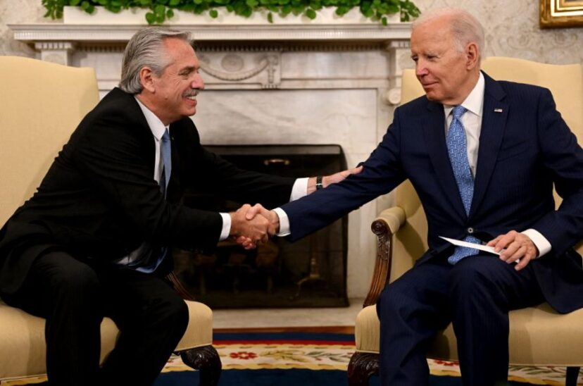 Alberto Fernández Joe Biden