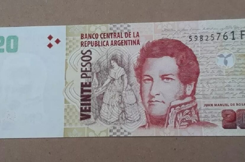 billetes de $20