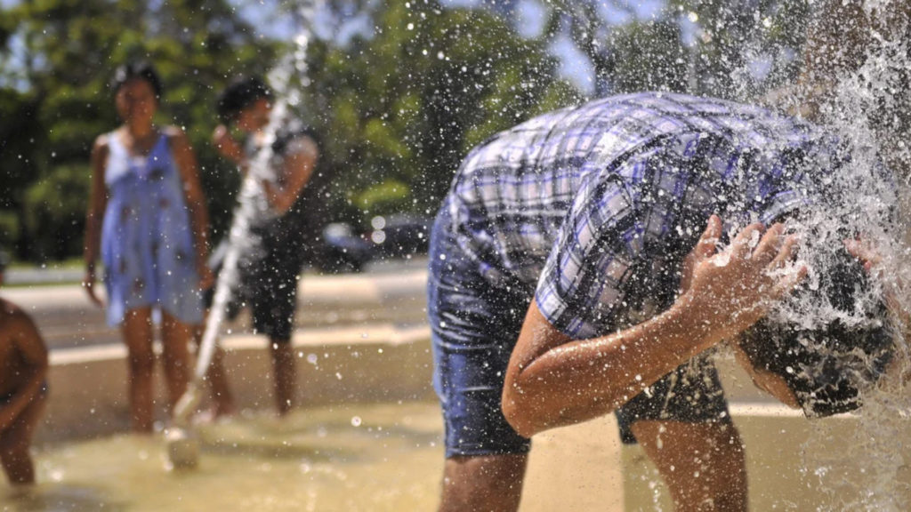 Ola de calor en el AMBA.