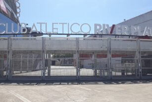 calles cortadas monumental para la selección argentina