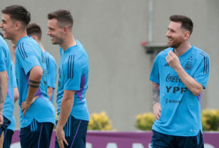 entrenamiento selección argentina messi