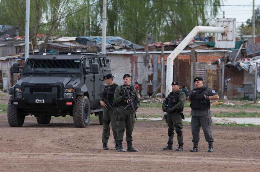 Gendarmería en Rosario