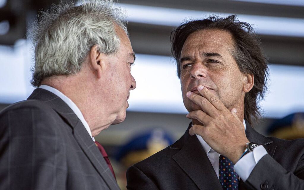 Lacalle Pou con Penadés.