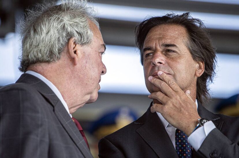 Lacalle Pou con Penadés.