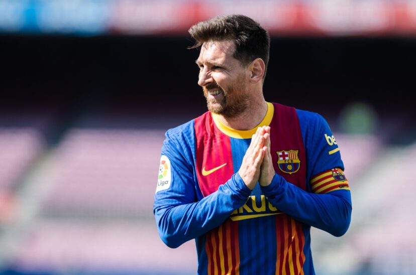 messi en barcelona