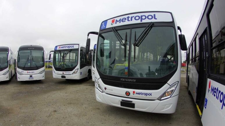 Paro de colectivos Metropol.
