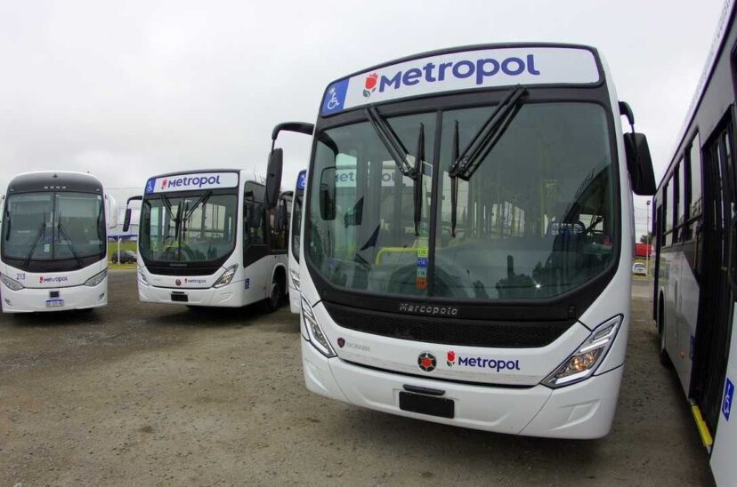 Paro de colectivos Metropol.