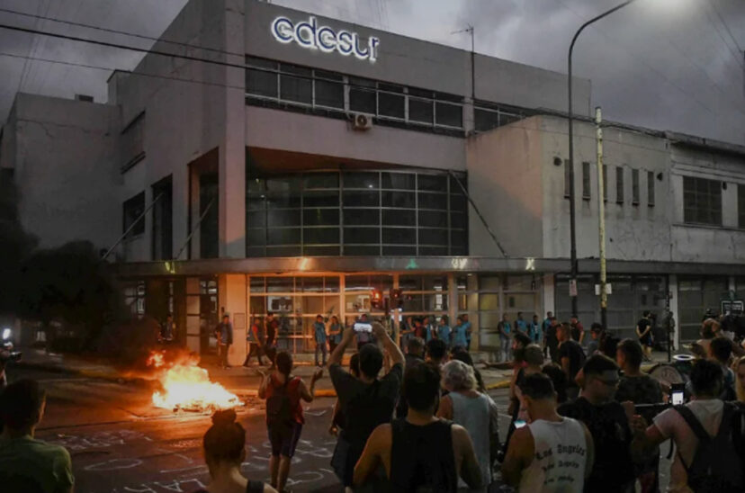 protestas edesur