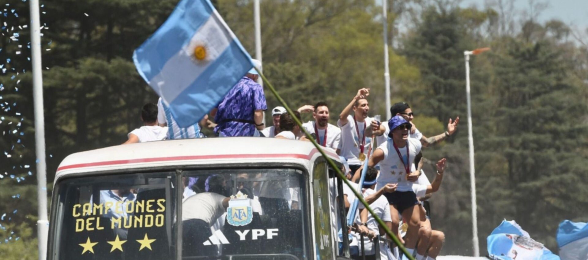 Festejos Selección Argentina Qatar 2022