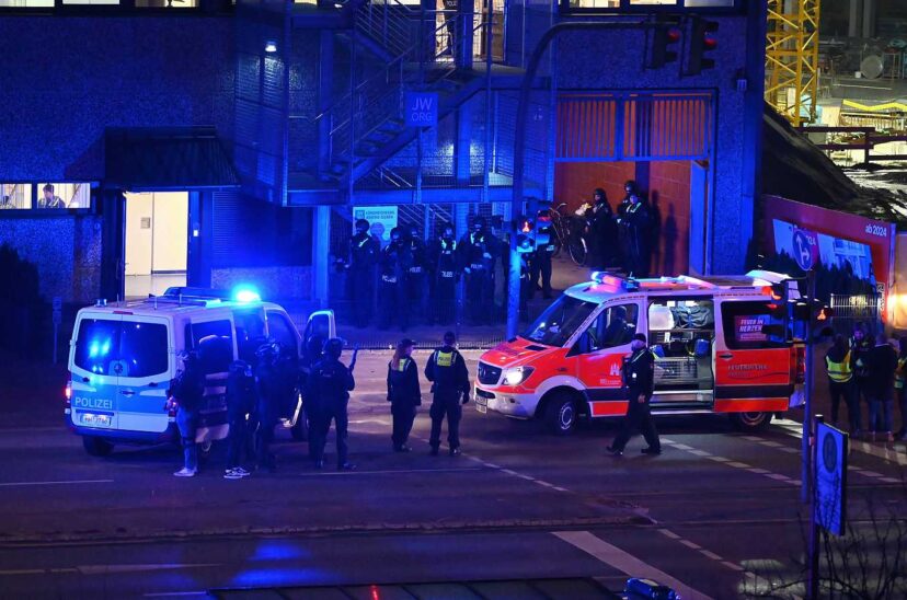 Tiroteo en Hamburgo.