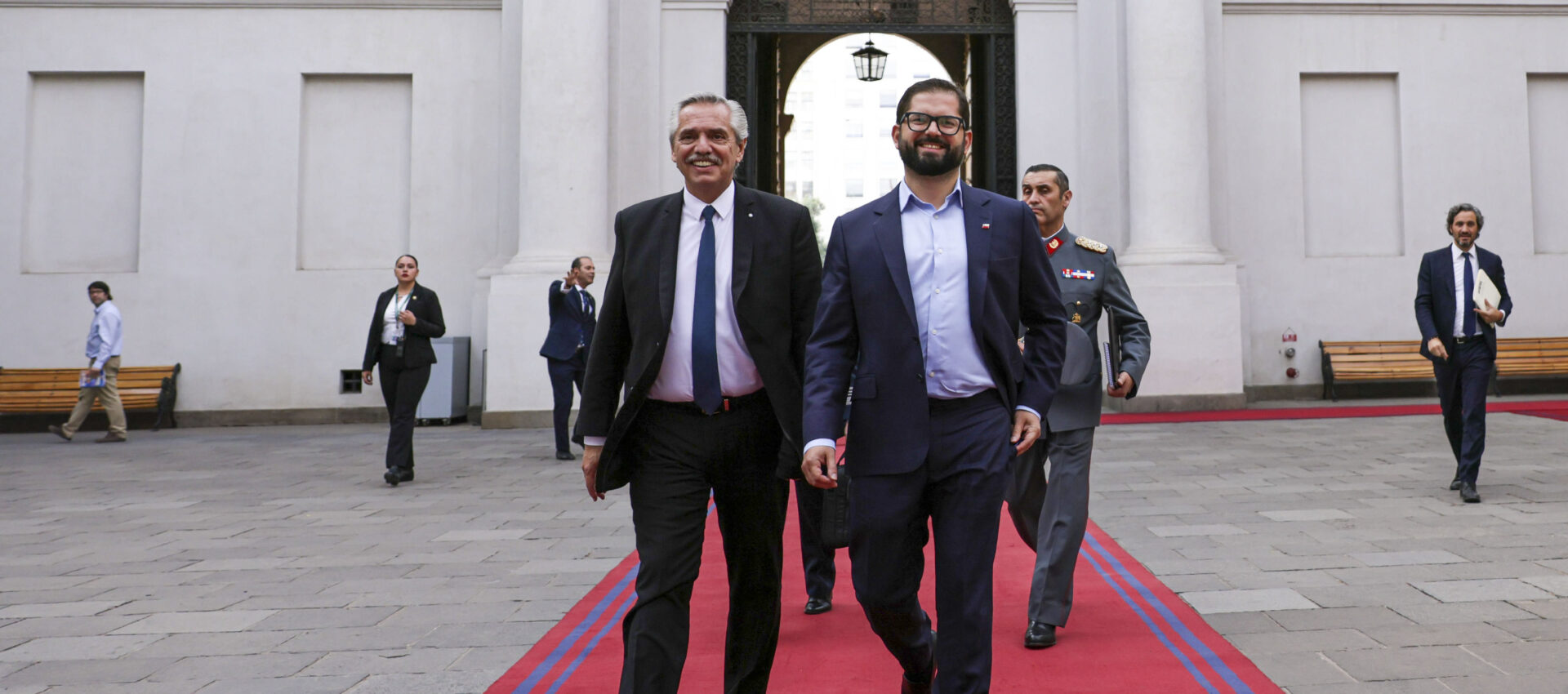 alberto fernández gabriel boric