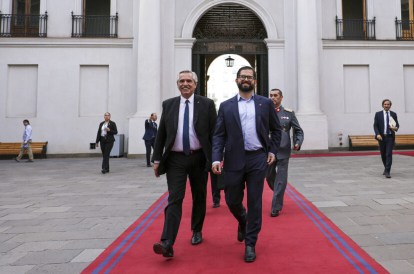 alberto fernández gabriel boric