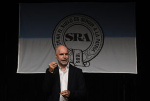 Horacio Rodríguez Larreta SRA Télam