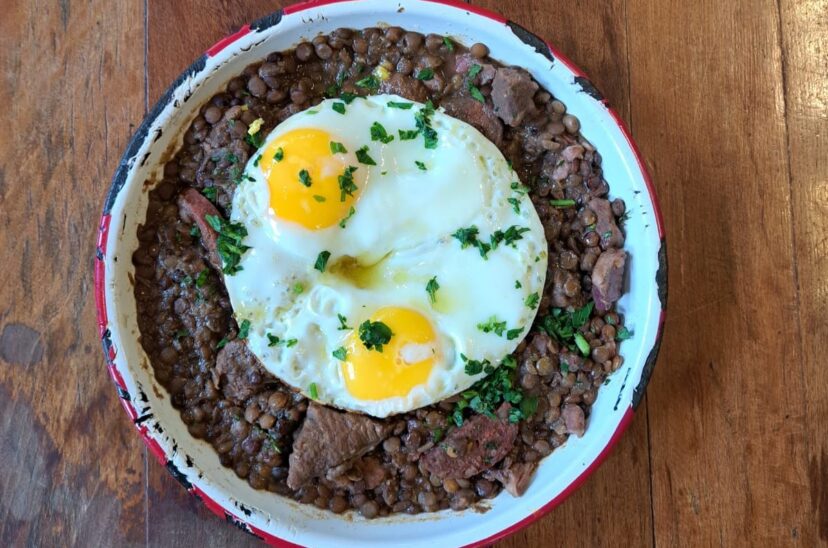 Guiso de lentejas