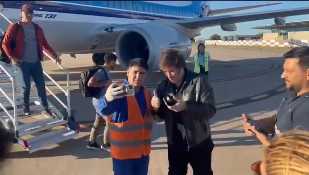 milei aerolíneas argentinas