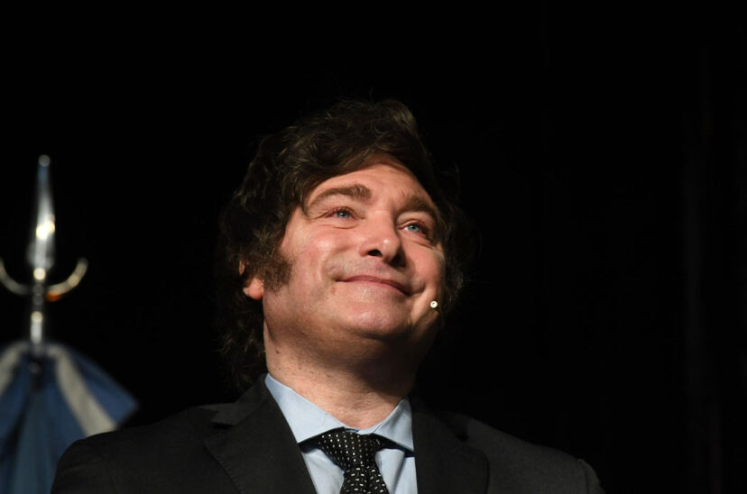 Javier Milei SRA Télam