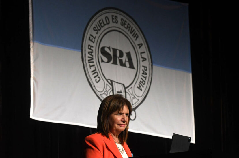 Patricia Bullrich SRA Télam