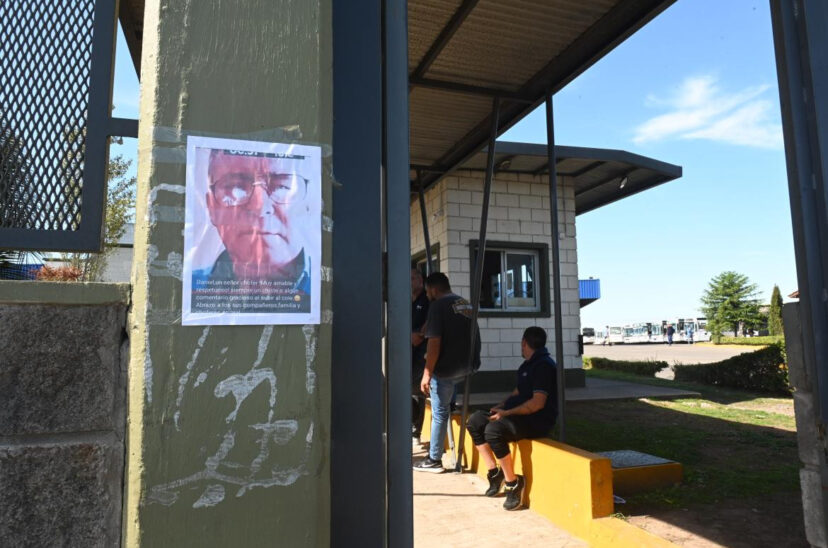 Cartel con la imagen de Daniel Barrientos