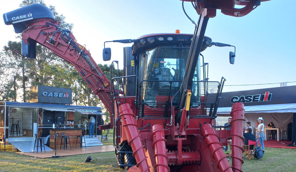 cosechadora caña case ih