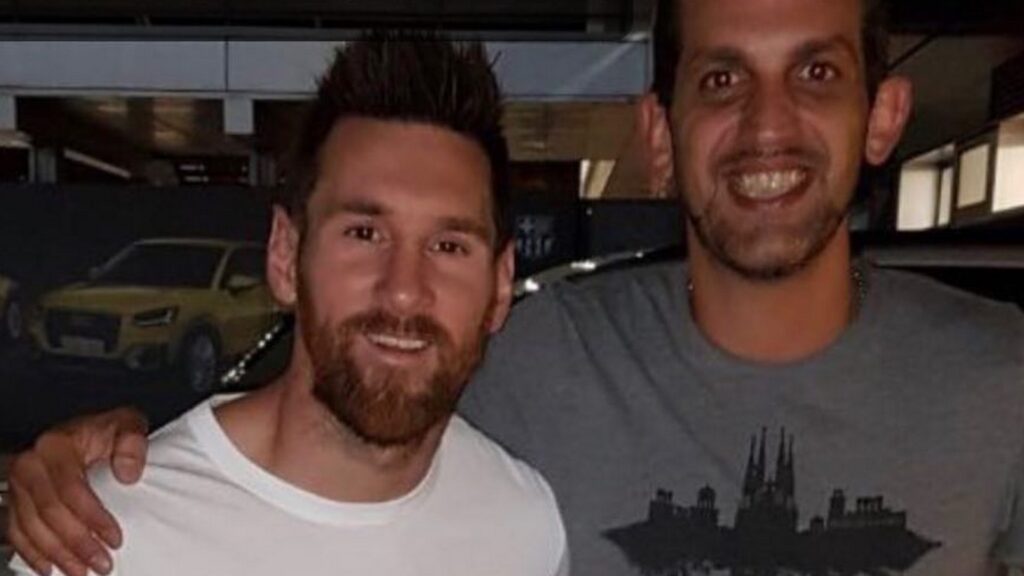 damián delorenzi y lionel messi