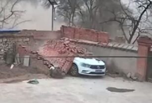 Derrumbe en China