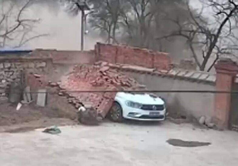 Derrumbe en China
