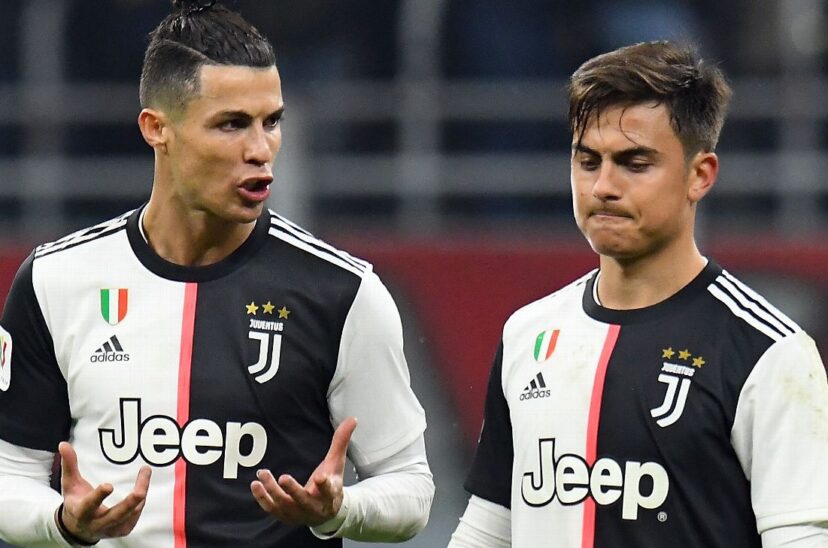dybala y cristiano ronaldo