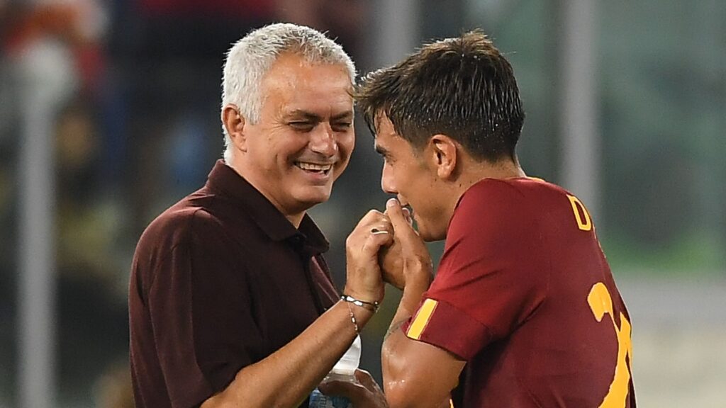 dybala y mourinho