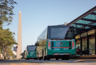 Línea 17, donde trabajaba el inspector de colectivos agredido.