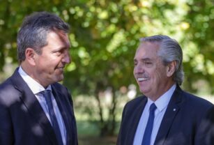 Sergio Massa y Alberto Fernández
