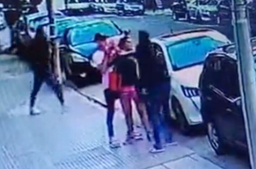mujer asaltada