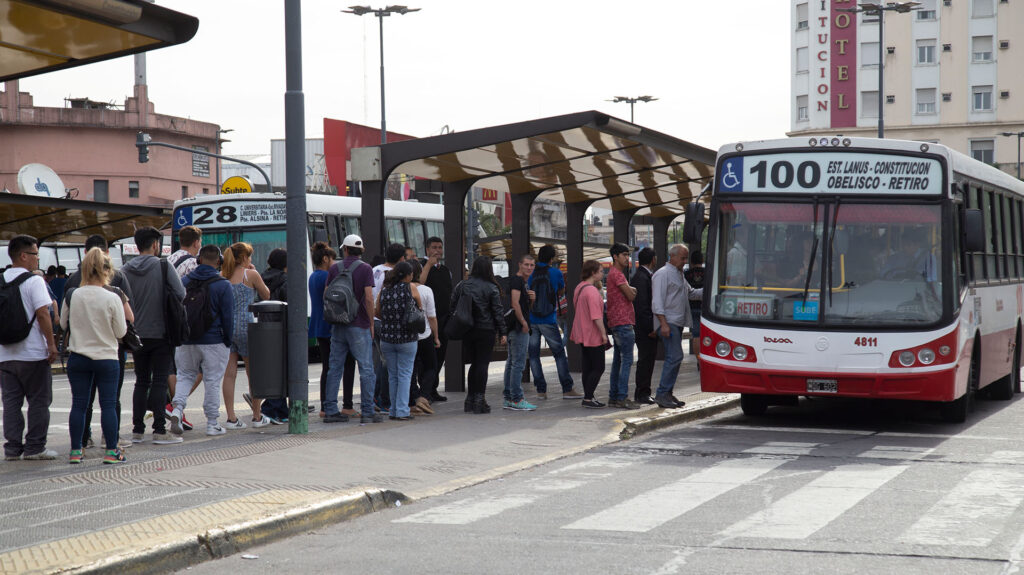paro de colectivos