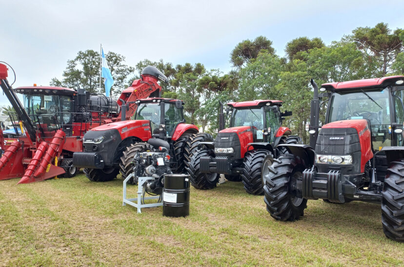 tractor y cosechadora caña case ih
